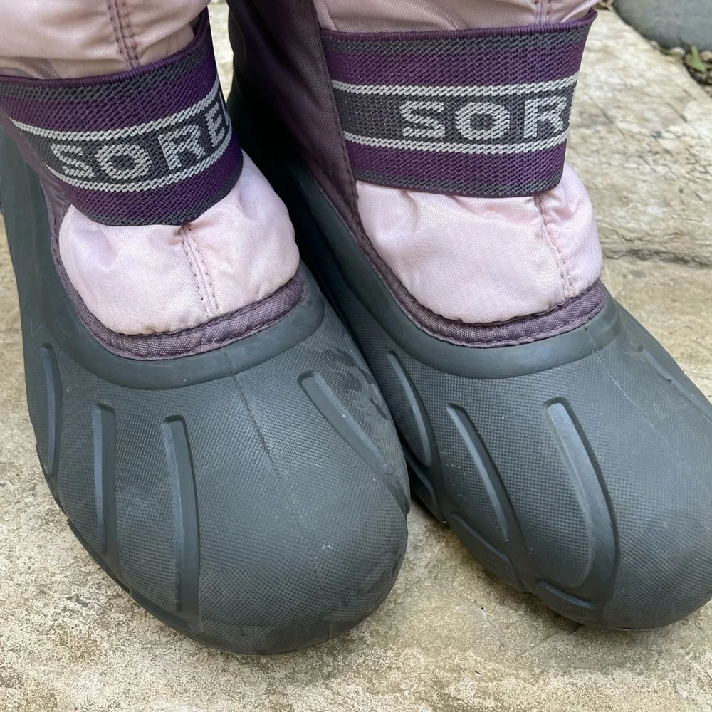 Sorel Color Block Youth Winter Boots Size 6